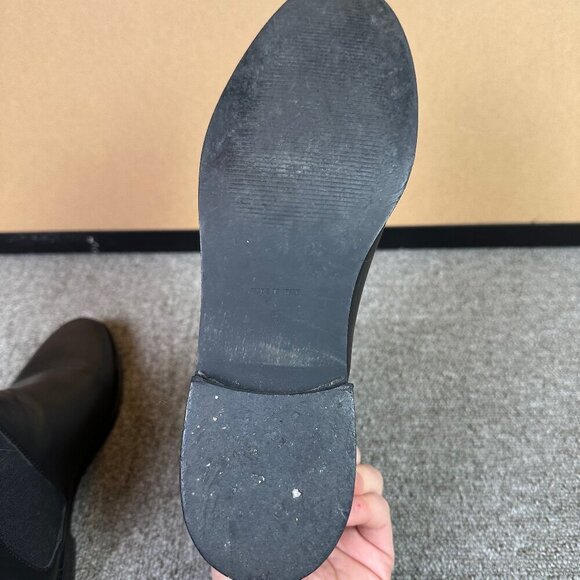 Everlane Black Leather Chelsea Boot Made in Italy Size 8 - Picture 7 of 7